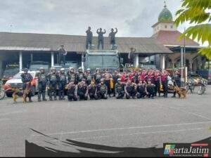 Kasat Samapta Polres Kediri Kota AKP Priyo Hadistyo S.H, Beserta Jajaran Ucapkan Selamat Hari Raya Idhul Fitri 1446 H