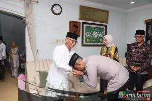 Kapolres Kediri Kota Bersama Forkopimda Gelar Silaturahmi ke Sejumlah Ulama, Perkuat Harmoni dan Sinergi