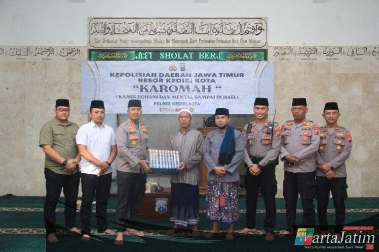 Tingkatkan Iman dan Taqwa Anggota, Polres Kediri Kota Gelar Karomah