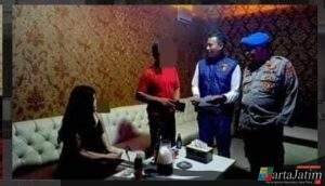 Razia Gabungan POM TNI-Polri Sasar Eks Lokalisasi Guyangan, Sejumlah Miras Diamankan