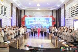 Pelatihan Public Speaking Polres Kediri Kota, Tingkatkan Kemampuan Pelayanan Kepolisian