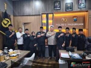 Kapolres Gandeng Pagar Nusa Bangil Jaga Kondusivitas Pasuruan