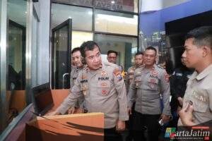 Optimalisasi Pelayanan Publik, Wakapolres Kediri Cek Kesiapan Layanan 110