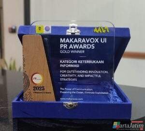 Divhumas Polri Raih Gold Winner Kategori Keterbukaan Informasi di Makaravox UI PR Awards 2025