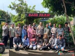 Kapolres Kediri Kota Kunjungi Sentra P2B dan Temui Petani-Peternak di Kecamatan Pesantren