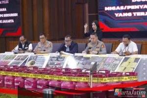 Bareskrim Polri Bongkar Sindikat Oplosan Gas Subsidi di Jakarta, Negara Rugi Rp16,8 Miliar