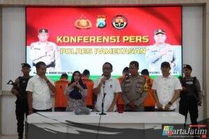Respon Cepat Polres Pamekasan Berhasil Amankan 4 Tersangka Spesialis Curanmor