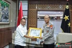 Kapolda Jawa Timur Terima Audiensi dari PWI Jatim, Perkuat Sinergi dan Kolaborasi