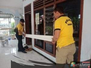 Polres Kediri Peduli, Mushola yang Tersambar Petir di Sitimerto Direnovasi