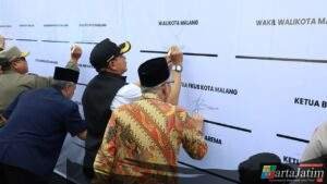 Gelar Deklarasi Anti-Premanisme dan Ormas Bermasalah Forkopimda Plus Kota Malang Sepakat Jaga Kondusifitas