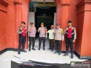 Polisi Jamin Keamanan Peringatan Kenaikan Yesus Kristus di Kota Kediri