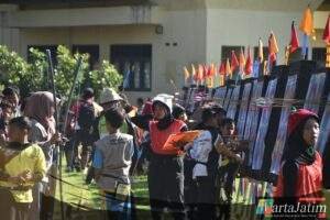 Sambut Hari Bhayangkara ke -79 Polres Bondowoso Gelar Kejuaraan Panahan