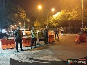 Kabag Ops Polres Kediri Kota AKP Iwan Setyo Budhi Pimpin Operasi Gabungan Cipta Kondisi Harkamtibmas