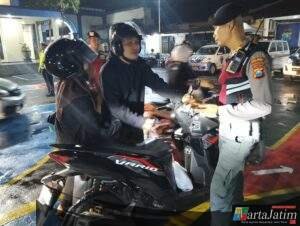 Langkah Awal Pencegahan Aksi Premanisme,Polres Kediri Kota Rutin Gelar Operasi Cipkon.Hasilnya 28 Kendaraan Di Tindak