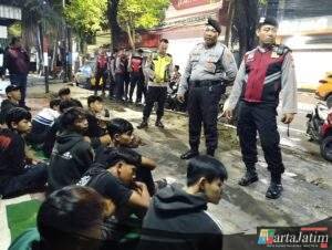 Polres Kediri Kota Gelar Operasi Cipta Kondisi, Dilanjutkan Dengan Patroli ke Sejumlah Titik
