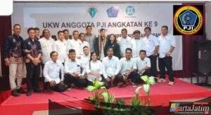 Bupati Indramayu Lucky Hakim resmikan UKW Anggota PJI ke-9