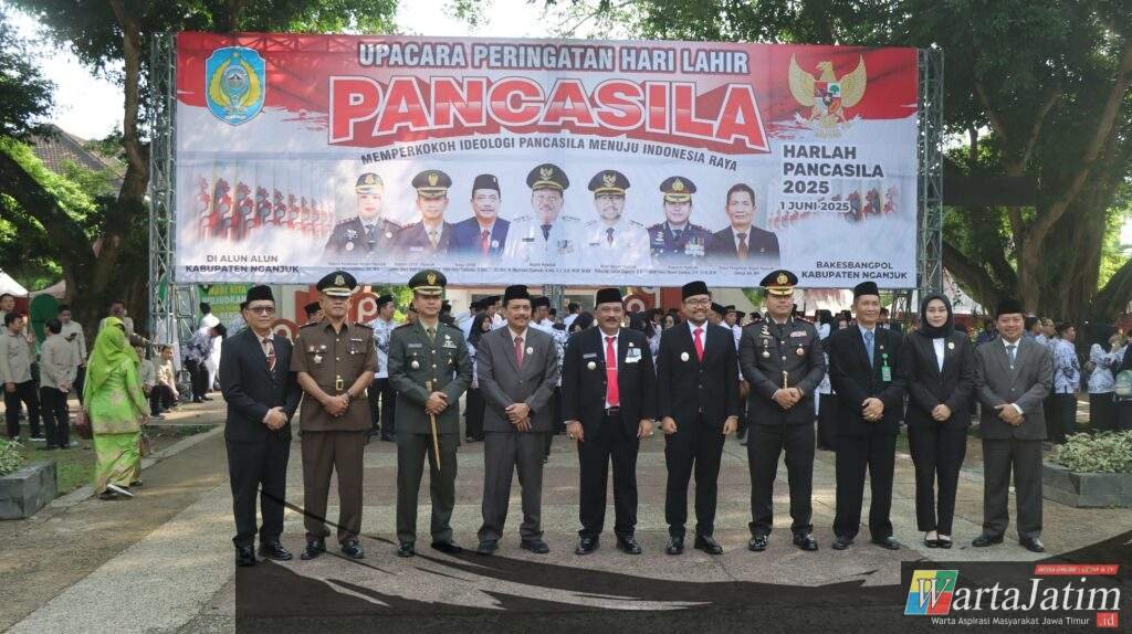 Peringati Hari Lahir Pancasila, Kapolres Nganjuk Tegaskan Komitmen Jaga Persatuan