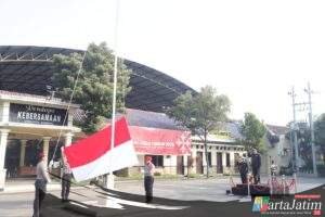 Gelar Upacara Hari Lahir Pancasila, Polres Kediri Teguhkan Komitmen Kebangsaan