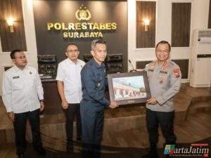Kunjungan Serdik Sespimmen Polri ke Polrestabes Surabaya Jalin Sinergi Perkuat Kepemimpinan Presisi