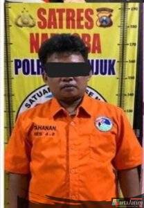 Satresnarkoba Polres Nganjuk Tangkap Pengedar Sabu Asal Sampang di Kamar Kos
