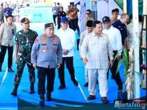Presiden Prabowo Senang Panen Raya Jagung Inisiasi Polri Berhasil