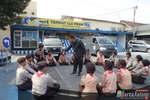 Wakapolres Kediri Ajak Anggota Saka Bhayangkara Jadi Pelopor Kamtibmas