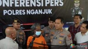 Tersangka Pembunuhan di Bawah Jembatan Ringinanom Dibekuk, Satreskrim Polres Nganjuk Ungkap Motif Sakit Hati