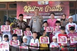 Khitan Gratis Polres Situbondo Untuk Masyarakat Sambut Hari Bhayangkara ke-79
