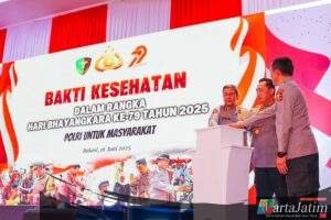 Kapolri Hadiri Puncak Bakti Kesehatan Jelang Hut ke-79 Bhayangkara, Diikuti Ratusan Ribu Peserta
