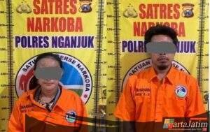 Sepasang Pengedar Sabu Ditangkap di Tanjunganom, Polisi Amankan 1,77 Gram Barang Bukti