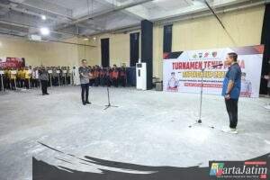 Peringati Hari Bhayangkara ke-79, Polda Jatim Gelar Tenis Meja Kapolda Cup 2025