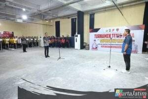 Peringati Hari Bhayangkara ke-79, Polda Jatim Gelar Tenis Meja Kapolda Cup 2025