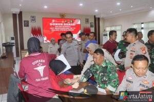 Setetes Darah untuk Kemanusiaan, Polres Probolinggo Gelar Donor Darah di Hari Bhayangkara ke-79