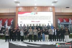Polresta Sidoarjo Siap Amankan 1 Suro, Satgas Sentot Prawirodirjo Dikukuhkan