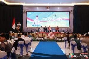 Polda Jatim Gelar Doa Bersama Lintas Agama Sambut Hari Bhayangkara ke – 79
