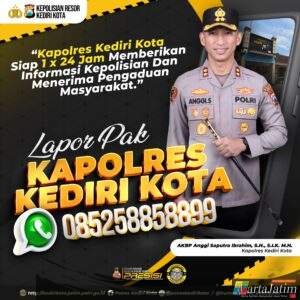 Lapor Pak Kapolres : Media Komunikasi Masyarakat dan Kapolres Kediri Kota
