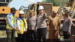 Polres Nganjuk Hadirkan Solusi Air Lewat Pembangunan Sumur Bor
