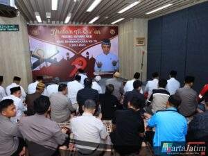 Puncak Peringatan Hari Bhayangkara, Divisi Humas Gelar Khatam Qur’an 79 Kali