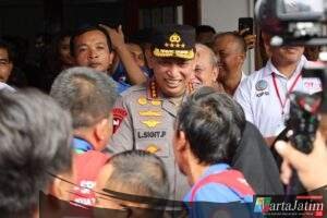 Rangkaian Hari Bhayangkara ke-79, Polri dan KSPSI Gelar Bakti Sosial