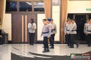 Polri gelar korps raport kenaikan pangkat 3 pati dan 87 pamen