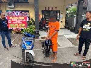 Jual Sasis Motor Curian via Facebook, Pelaku Diringkus Polsek Ringinrejo