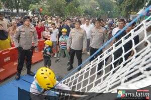 Polisi Hadir untuk Anak Negeri: Outbound Ceria Polrestabes Surabaya Warnai Hari Bhayangkara ke-79