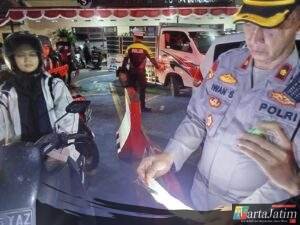 Operasi Cipta Kondisi Polres Kediri Kota, Polisi Tindak 216 Pelanggar Lalu lintas