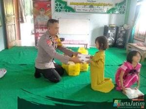 Program ‘Polres Kediri Berbagi’ Hadir di Panti Asuhan Budi Mulia Badas