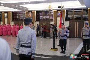 17 Perwira Tinggi Polri Naik Pangkat, Satu Diantaranya Raih Bintang Tiga
