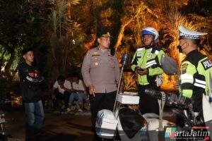 Polres Tuban Intensifkan Patroli Malam Pastikan Pengesahan Warga Baru PSHT Aman