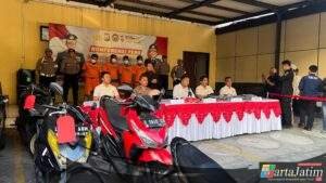 Polresta Sidoarjo Berhasil Amankan Residivis Spesialis Curanmor