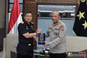 Perkuat Sinergi, Polda Jatim dan Bea Cukai Tingkatkan Pengawasan Barang Ilegal