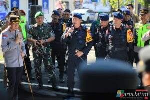 Polres Tuban Turunkan 1.404 Personel Gabungan Jamin Keamanan Pengesahan Warga Baru PSHT
