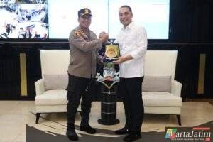 Walikota Eri Cahyadi dan Kapolres Pelabuhan Tanjungperak Kolaborasi Ciptakan Kota Surabaya Aman
